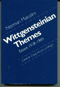 Wittgensteinian Themes. Essays 1978-1989. Edited by Georg Henrik von Wright.
